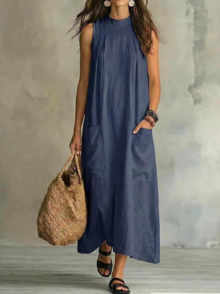 Rossana Effortless Pocket Maxi Dress