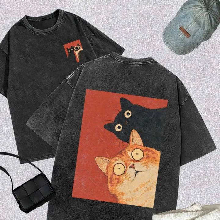 Harry Funny Cat Graphic Tee