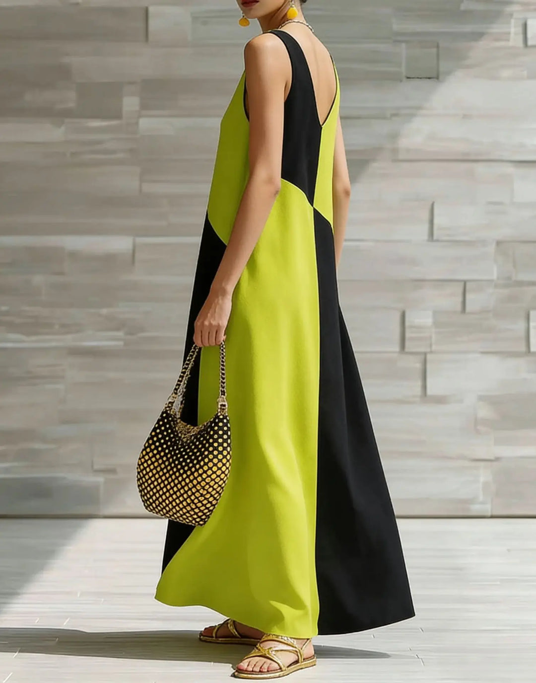 Rosavelle Color Block Maxi Dress