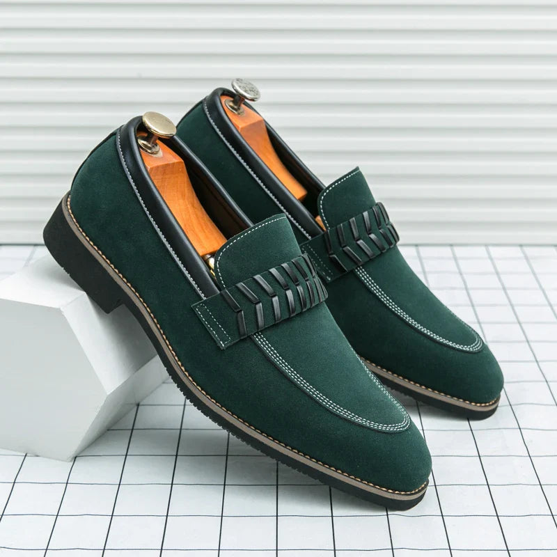Oakley Leather Slip On Loafers