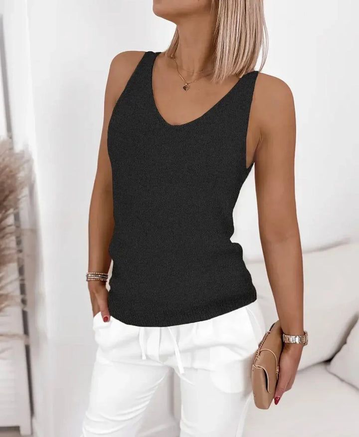 Lara Sleeveless Knit Top