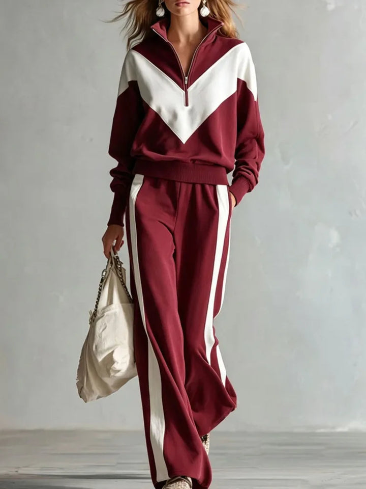 Nolani Contrast Activewear Set