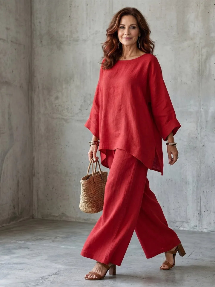 Nellie Casual Wide Leg Set