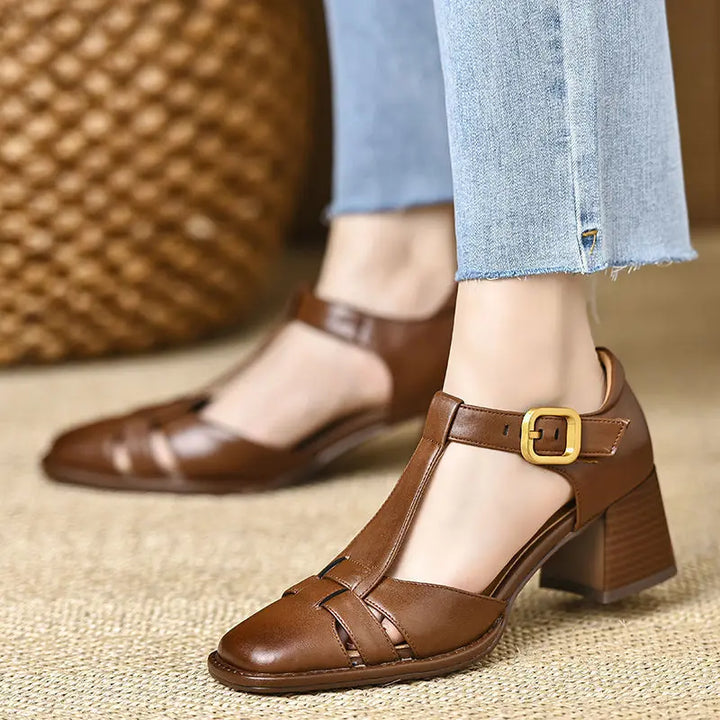Vespera Supportive Block Heel Sandals
