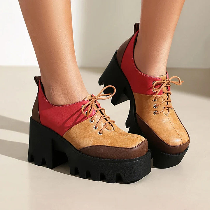 Sylvie Platform Lace-Up Shoe