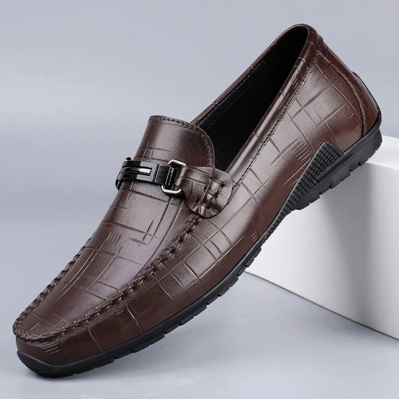 Logan Leather Dress Loafers