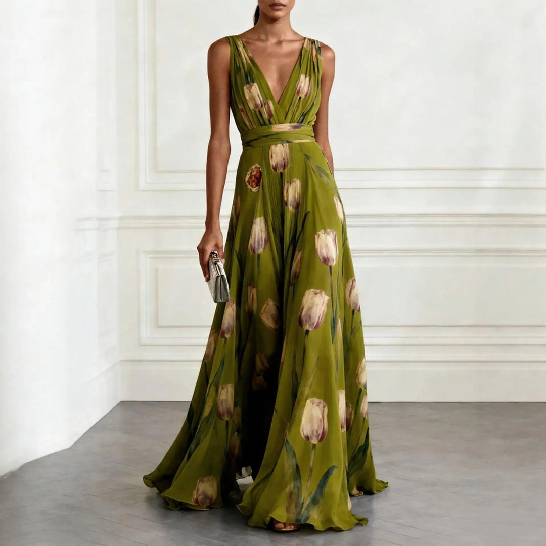 Cornelia Tulip Wedding Guest Dress