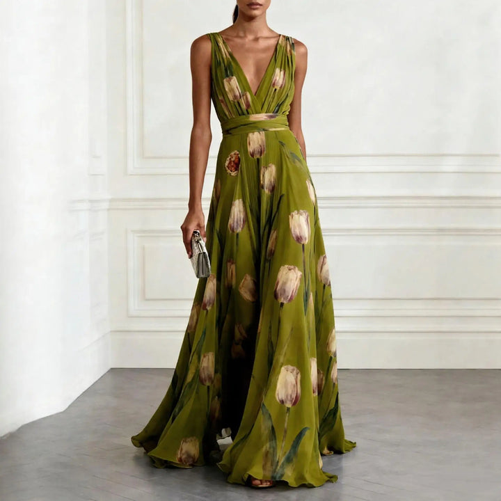 Cornelia Tulip Wedding Guest Dress