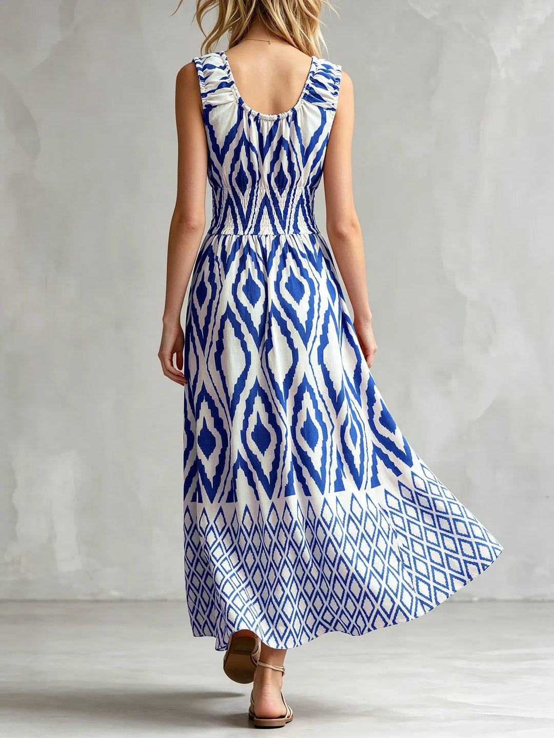Eleanor Relaxed Bohemian Midi Dress