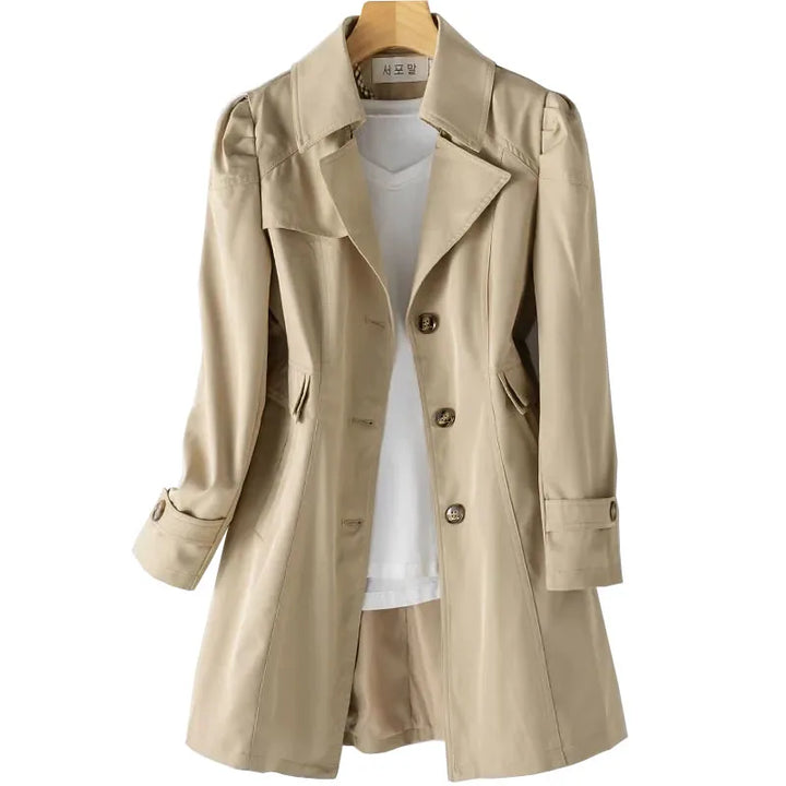 Emmeline Notched Lapel Trench