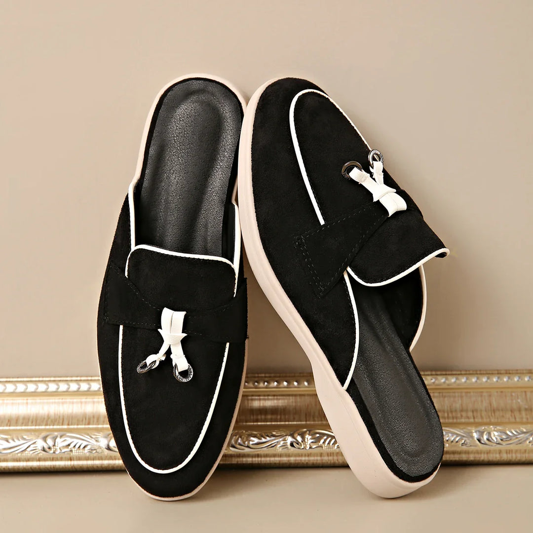 Gabrielle Tassel Mule Loafers
