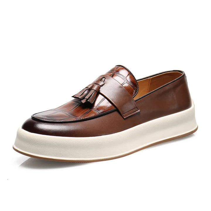 Finnian Tassel Platform Loafers