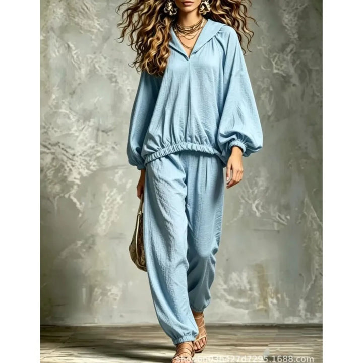 Niamh Lantern Sleeve Lounge Set