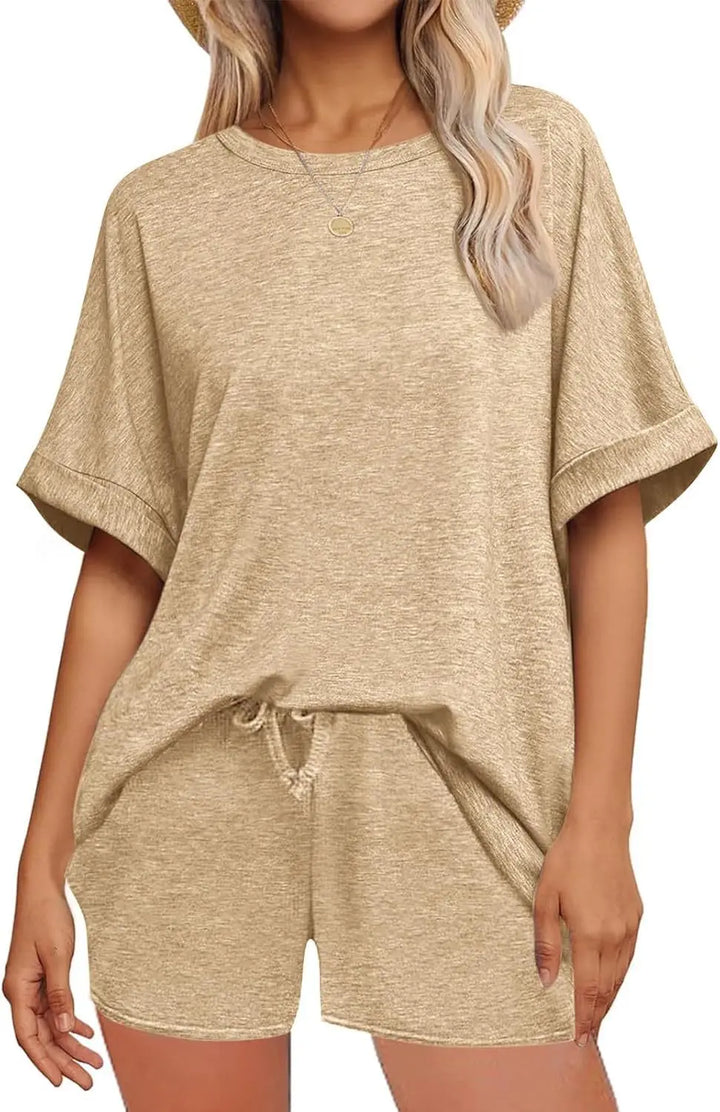 Madeline Casual Lounge Shorts Set