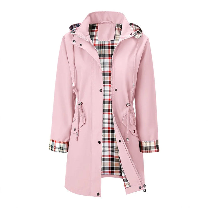 Emberlyn Drawstring Waist Rain Jacket