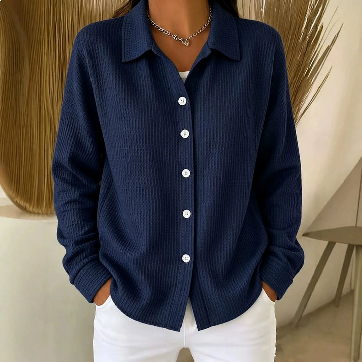 Marisette Button Front Blouse