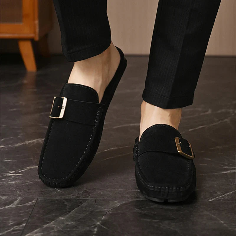 Brighton Orthopedic Suede Summer Mule