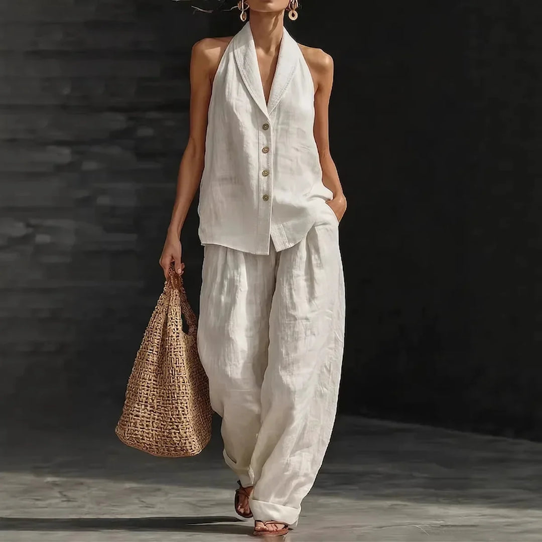 Mavis Effortless Wide Leg Set