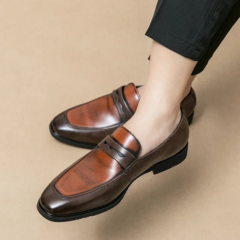 Masen Genuine Leather Loafers