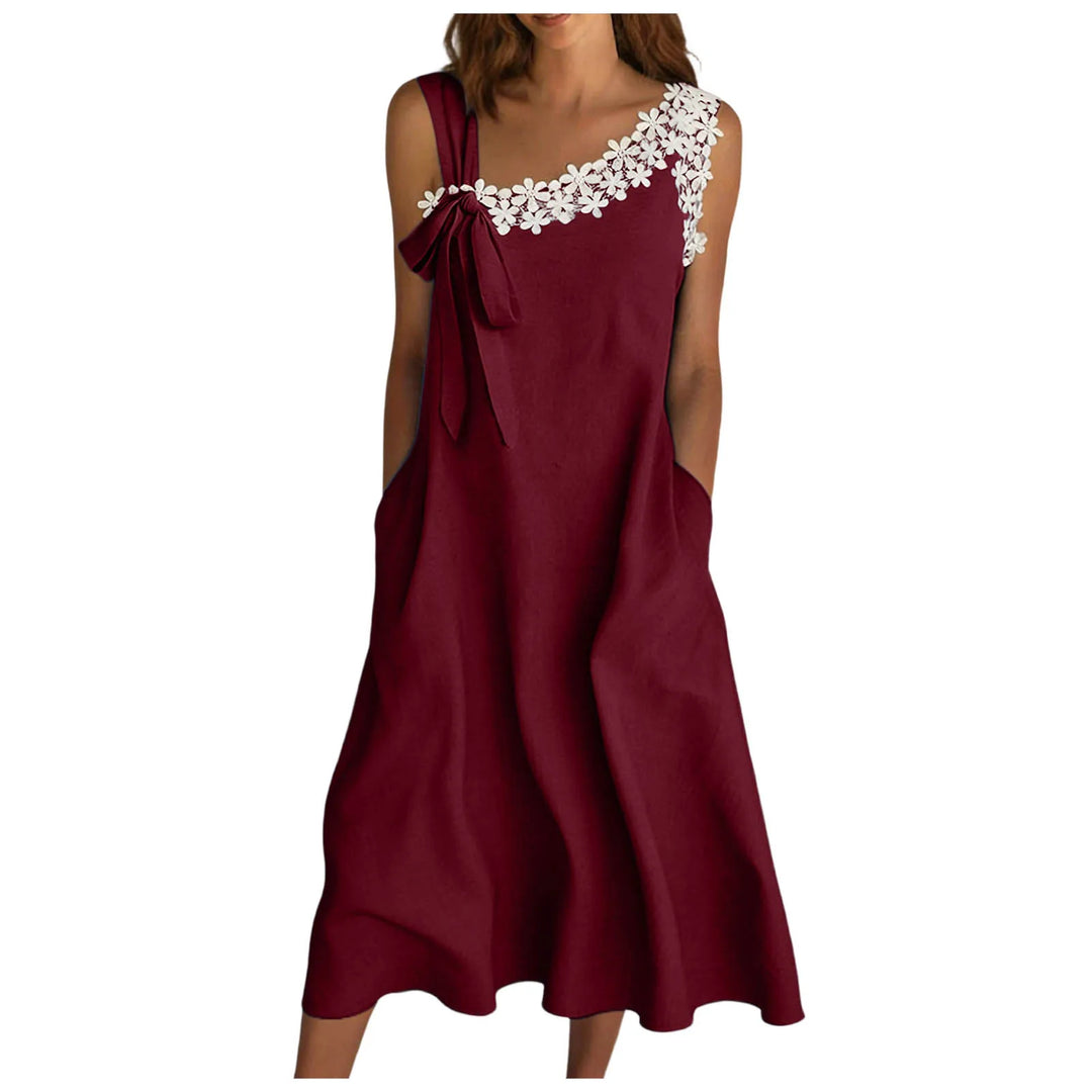 Gracie Casual Pocket Midi Dress