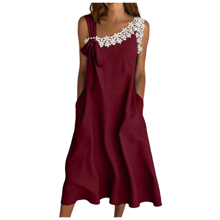 Gracie Casual Pocket Midi Dress