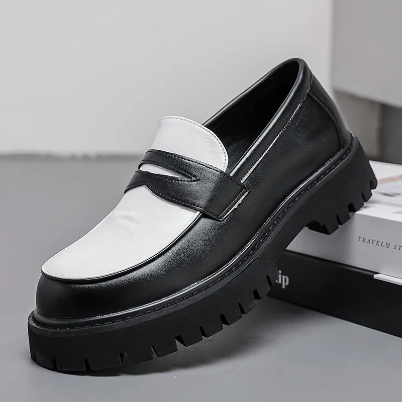 William Leather Penny Loafers