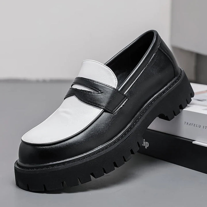 William Leather Penny Loafers