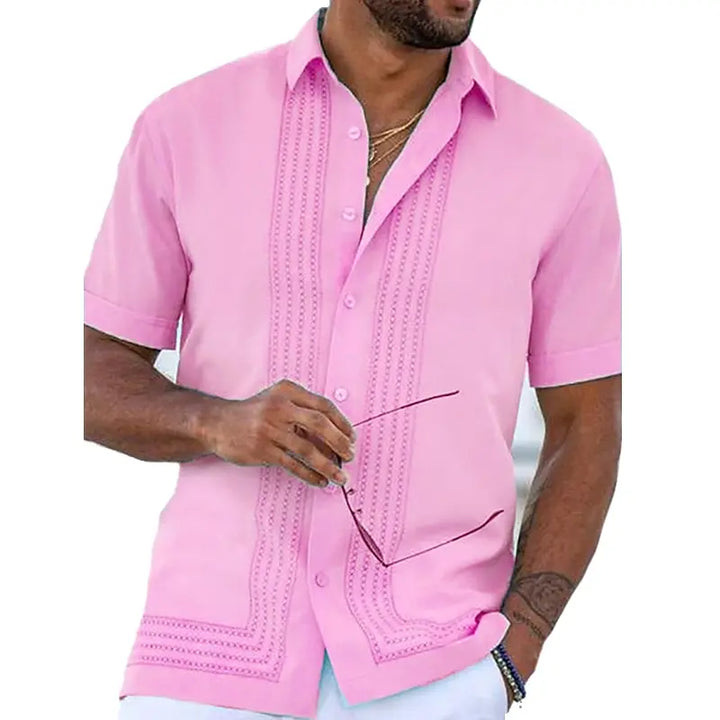 Diane Embroidered Button Down Shirt