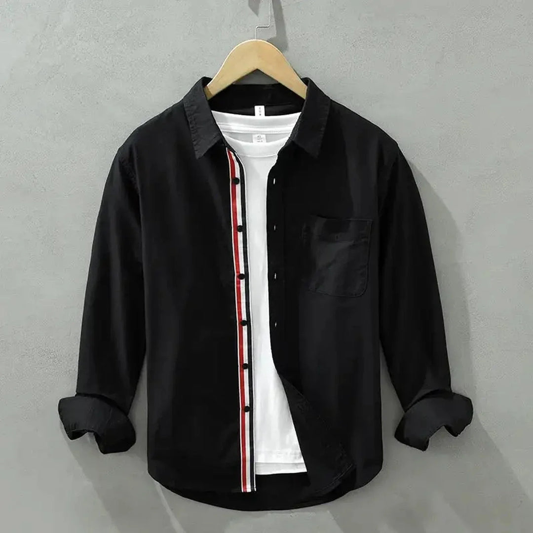 Preston Striped Button Up Shirt