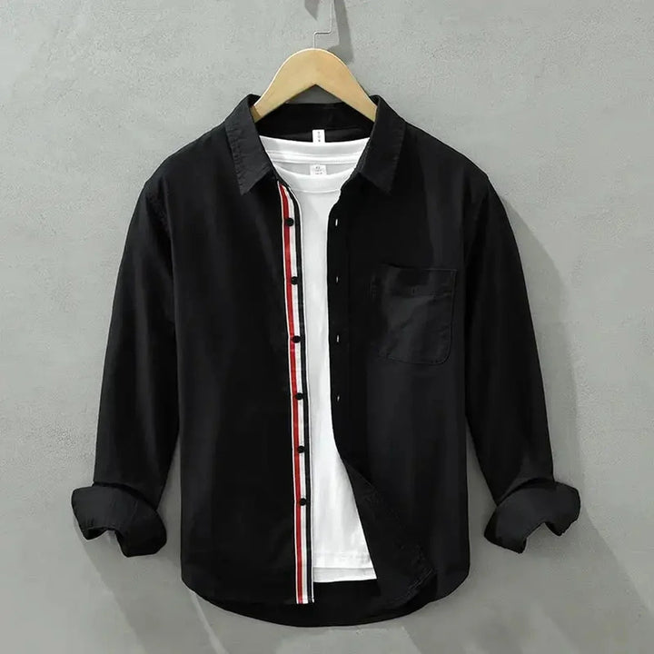 Preston Striped Button Up Shirt