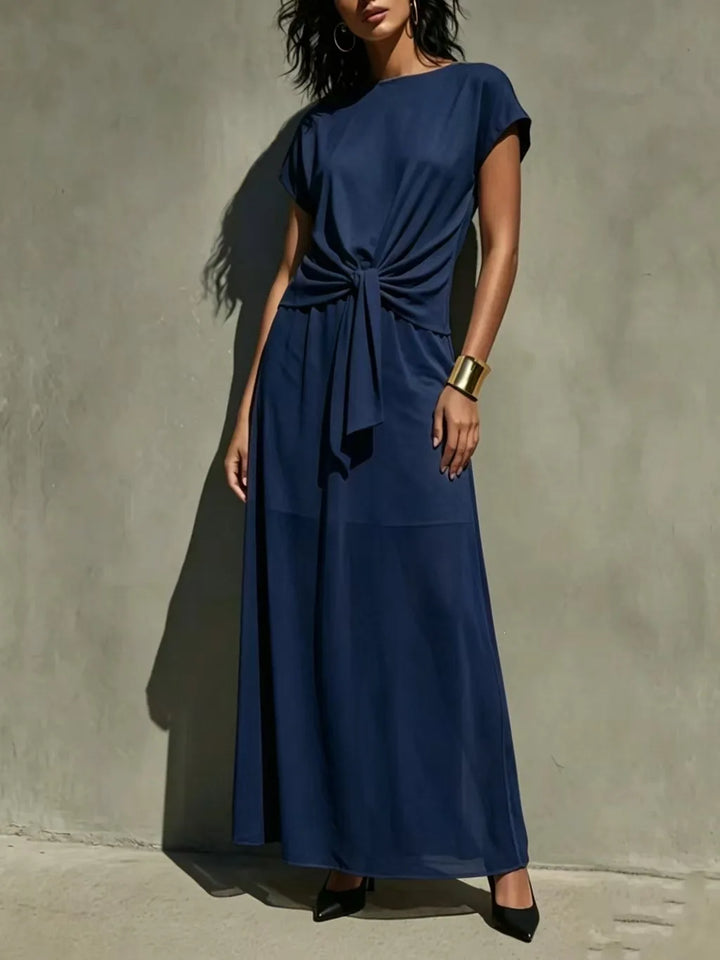 Desirae Elegant Chic Wedding Guest Dress