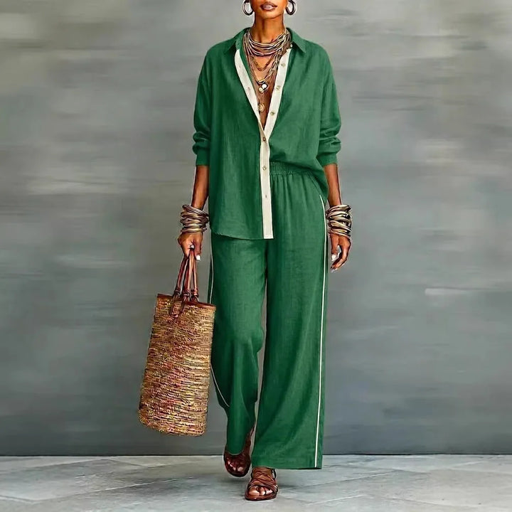 Cassie Summer Linen Co-Ord Set
