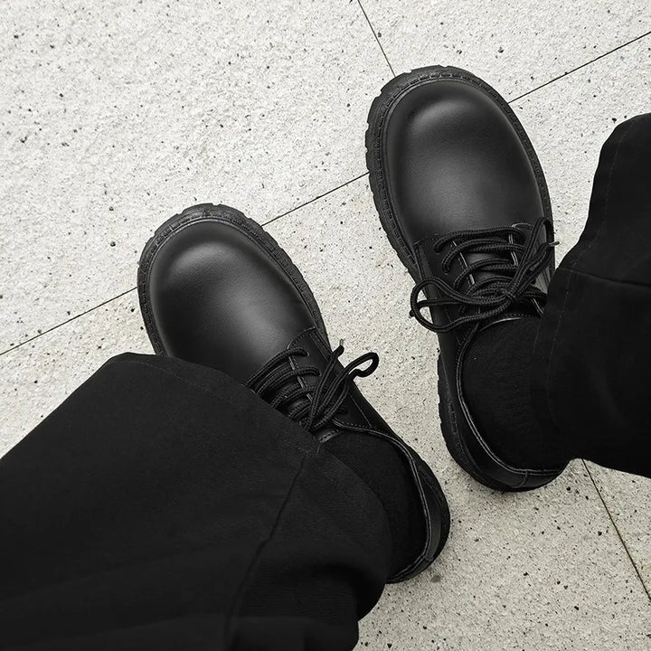 Oscar Chunky Sole Leather Shoes