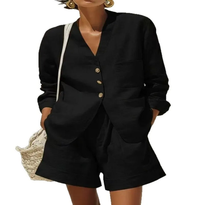 Alaysia Tailored Shorts Set
