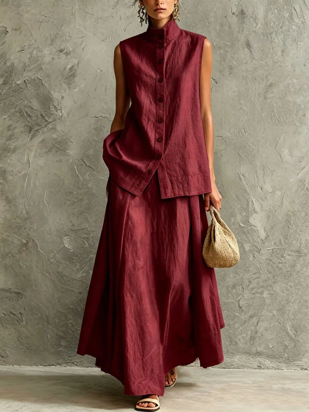 Danna Elegant Maxi Co-Ord Set