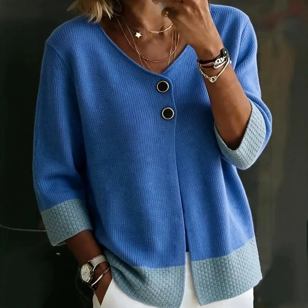 Isadora Button Front Cardigan