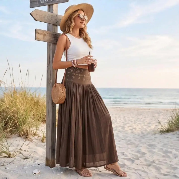 Esther Bohemian Maxi Skirt