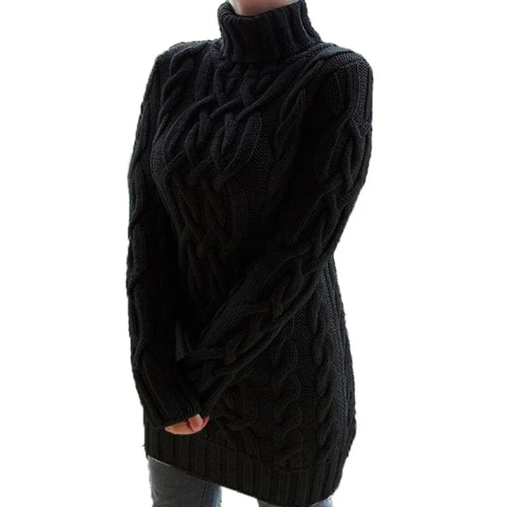 Halden Cable Knit Sweater Dress