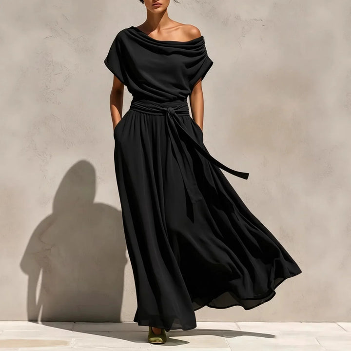 Zaria Empire Waist Maxi Dress