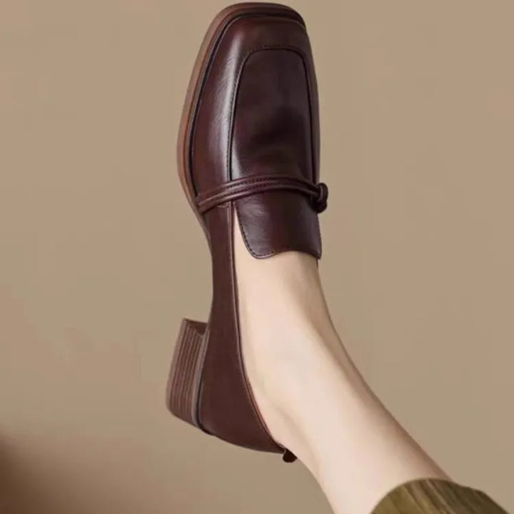 Leontine Knotted Strap Loafers