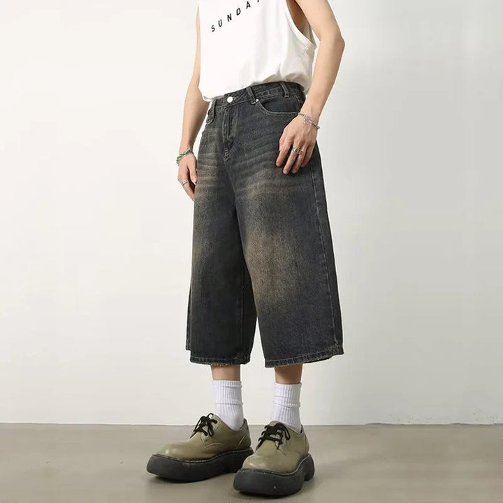 Hailey Vintage Baggy Denim Shorts