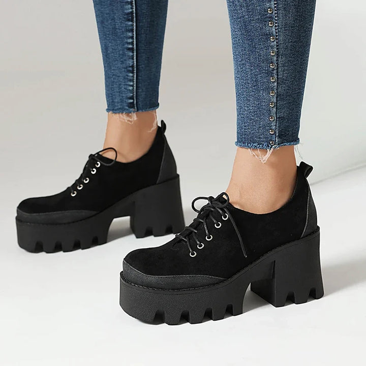 Sylvie Platform Lace-Up Shoe