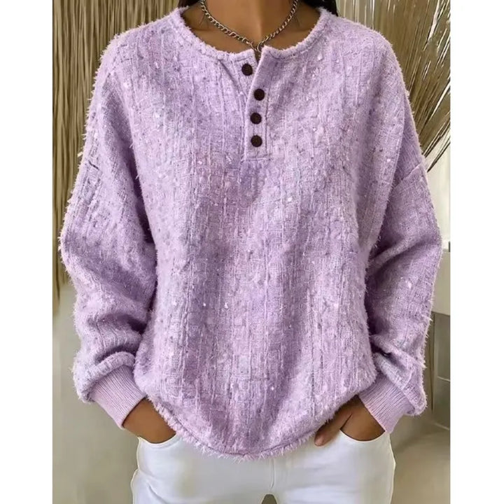 Nessa Ribbed Cuff Pullover