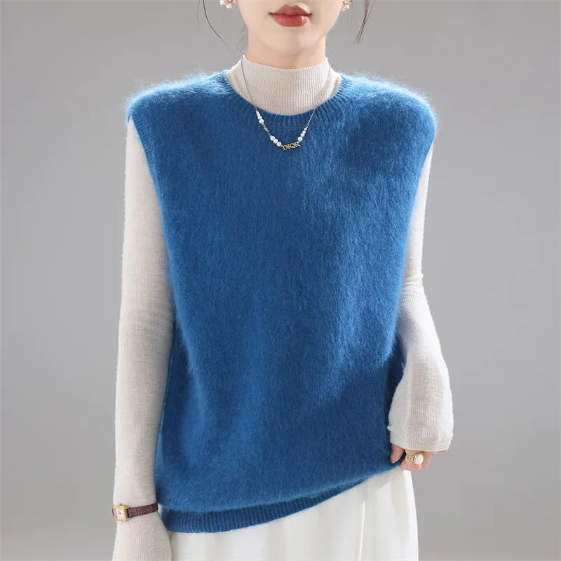 Vivienne Brushed Knit Vest