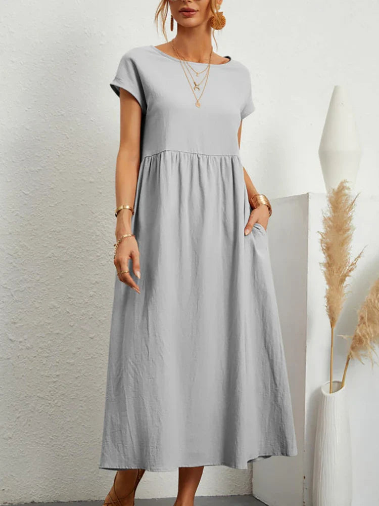 Solene Relaxed Pocket Maxi Dress
