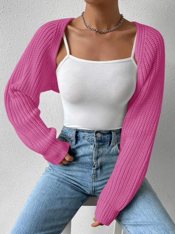 Paloma Ribbed Knit Shrug