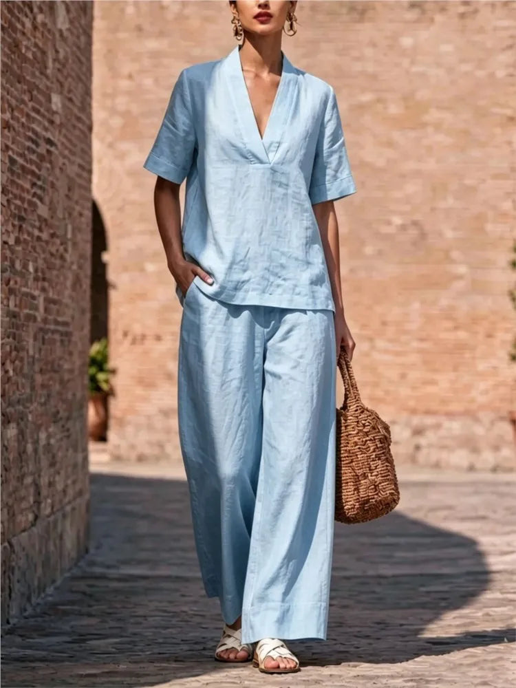 Yvette Relaxed Two-Piece Set