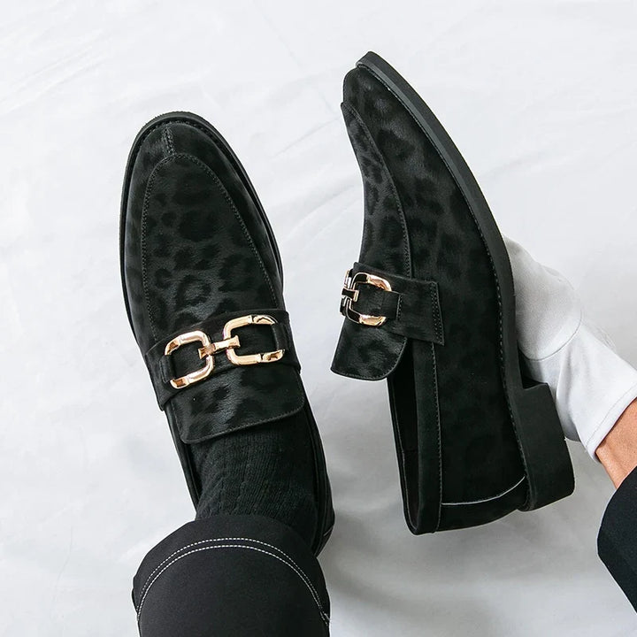 Rafael Leopard Loafers