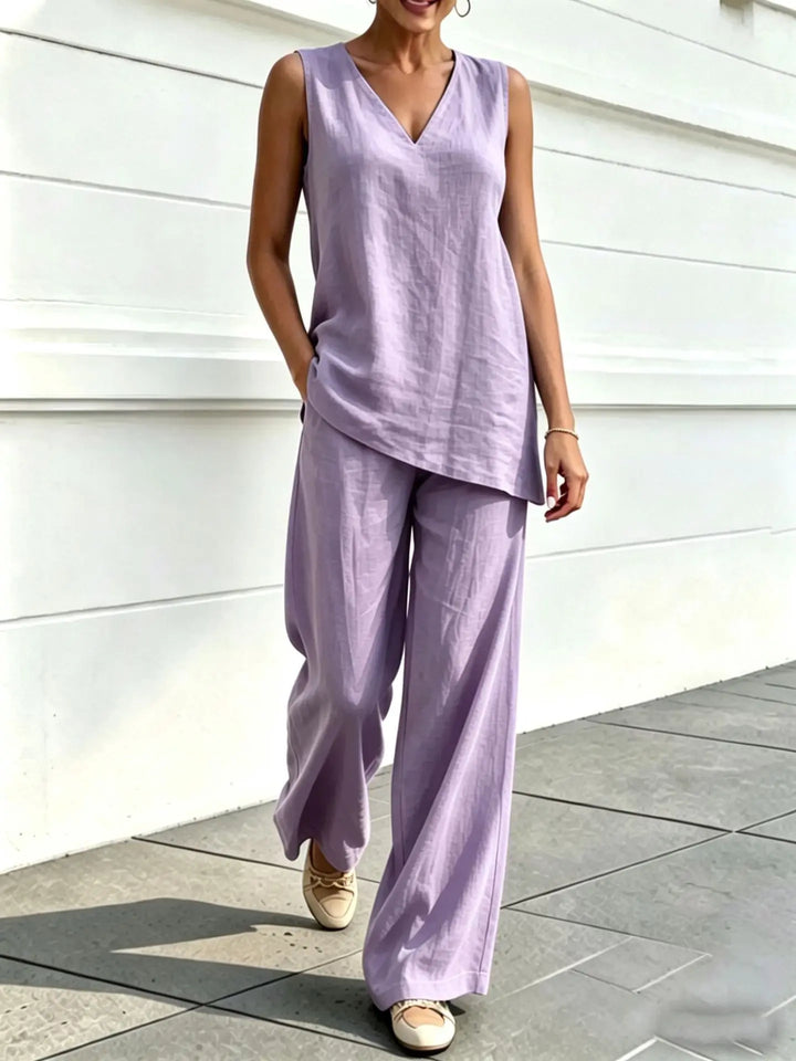 Alvira Relaxed Fit Two Piece Set