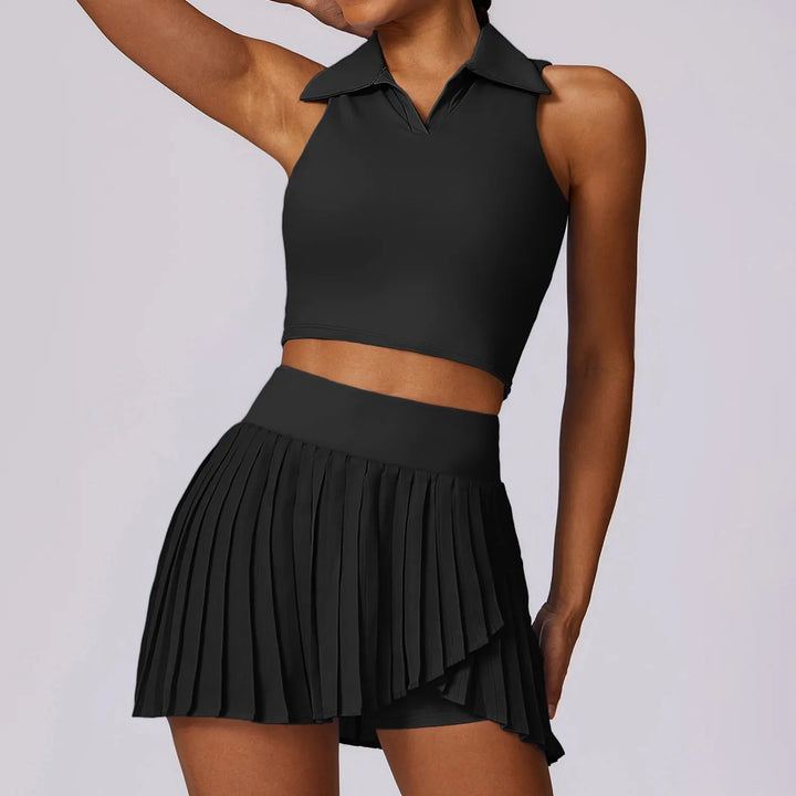 Cassie Pleated Tennis Skirt Set